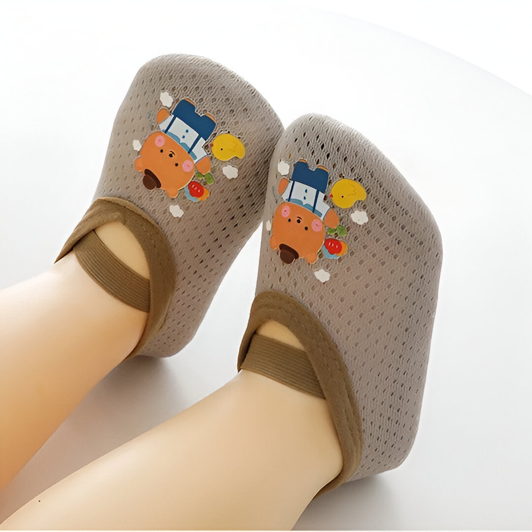 Baby Cartoon Halkfria Skor