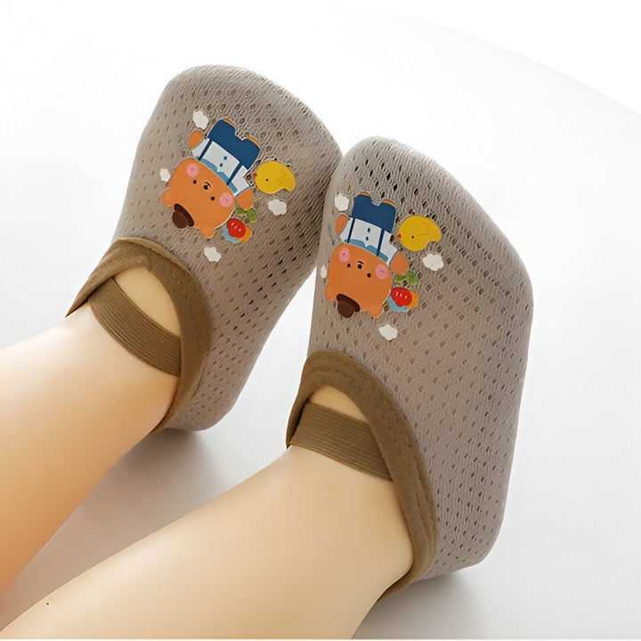 Baby Cartoon Halkfria Skor