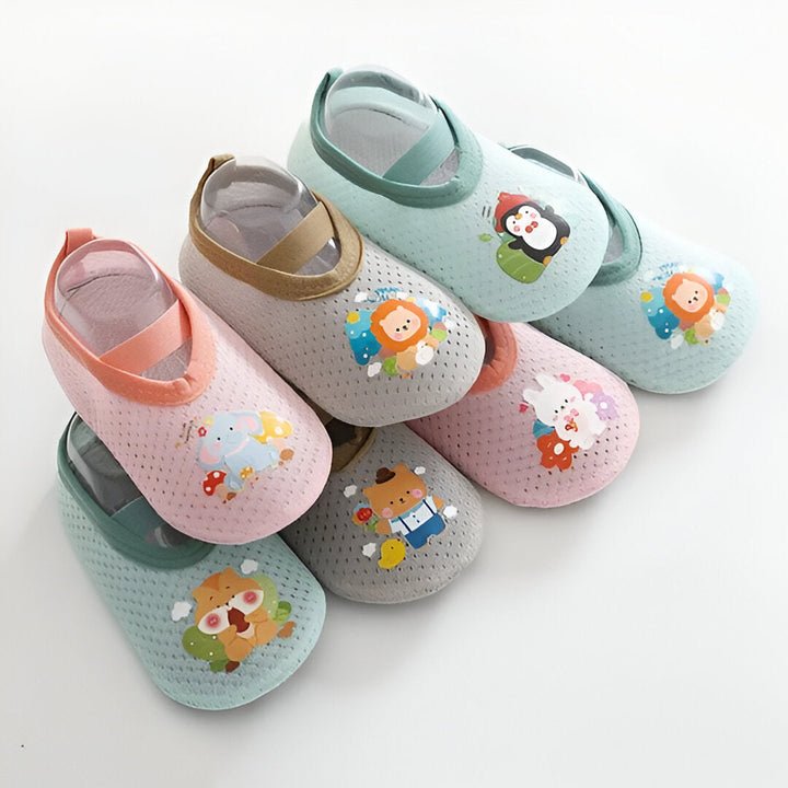 Baby Cartoon Halkfria Skor