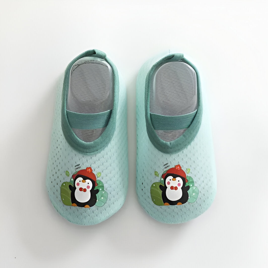 Baby Cartoon Halkfria Skor