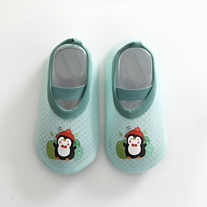 Baby Cartoon Halkfria Skor