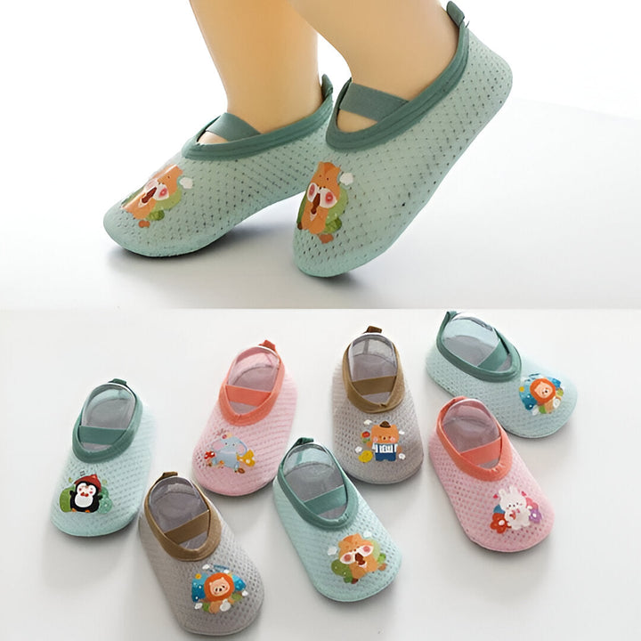 Baby Cartoon Halkfria Skor