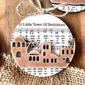 Julkrubba-temat Musikblad Ornament Kollektion