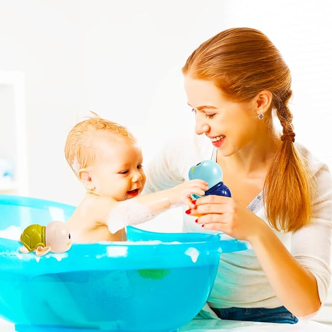 Söta Simmande Badleksaker