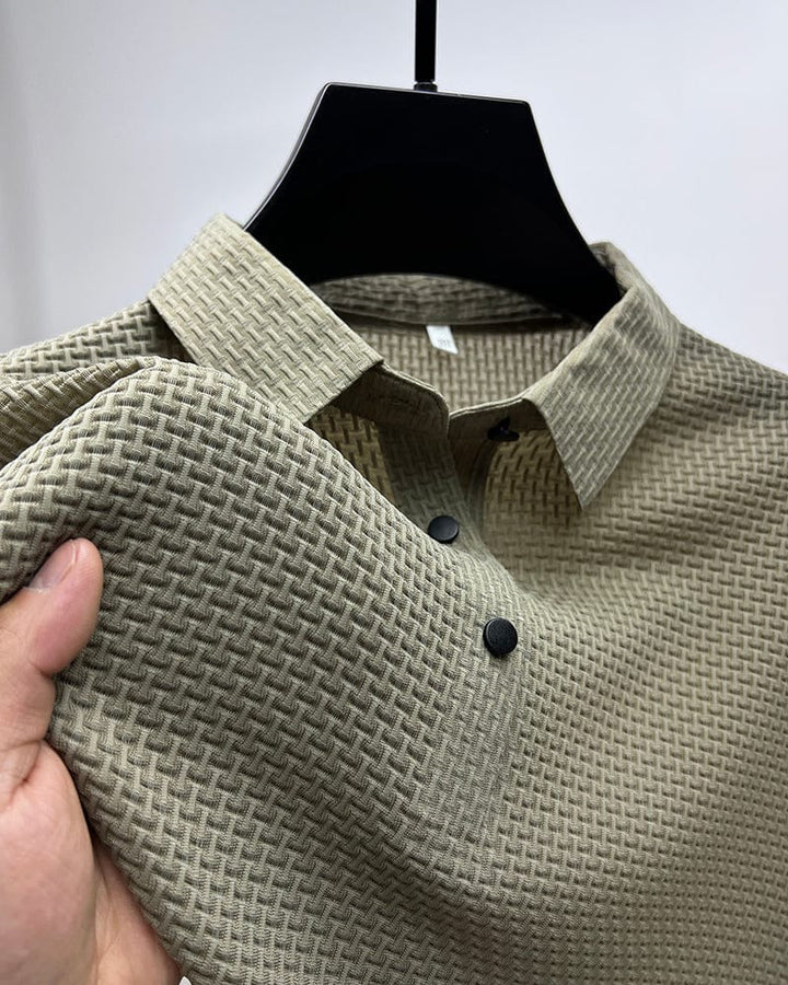 Herr Mesh Polo T-shirt