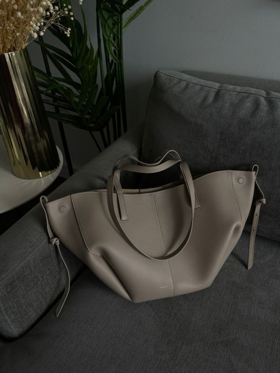 Vintage kvinnors tote bag | Rymlig axelväska
