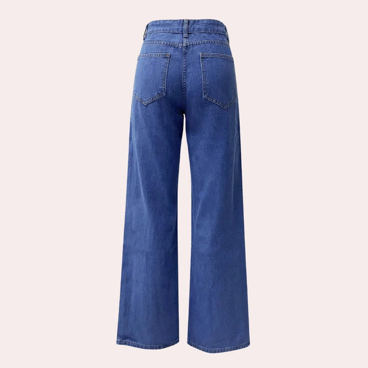Casual Baggy Jeans För Kvinnor