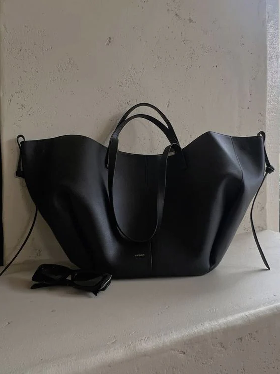 Vintage kvinnors tote bag | Rymlig axelväska