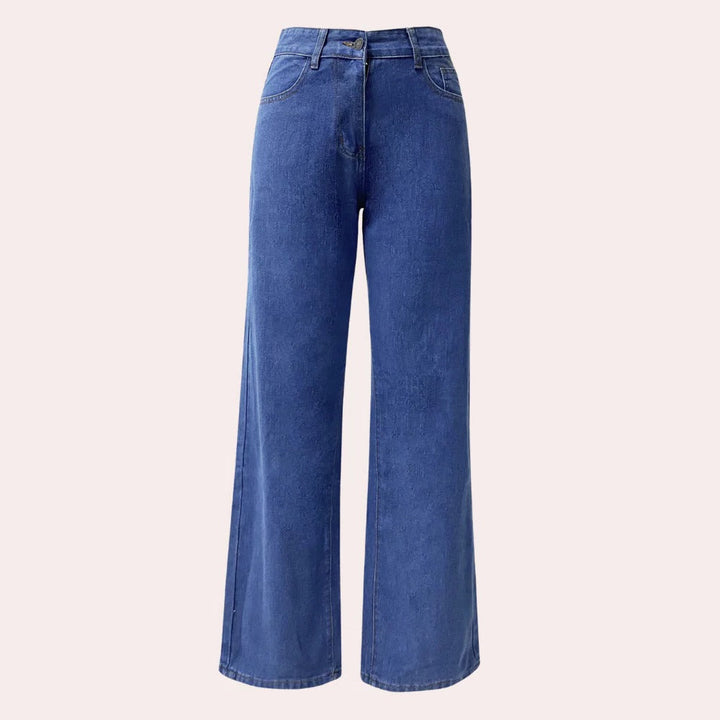 Casual Baggy Jeans För Kvinnor