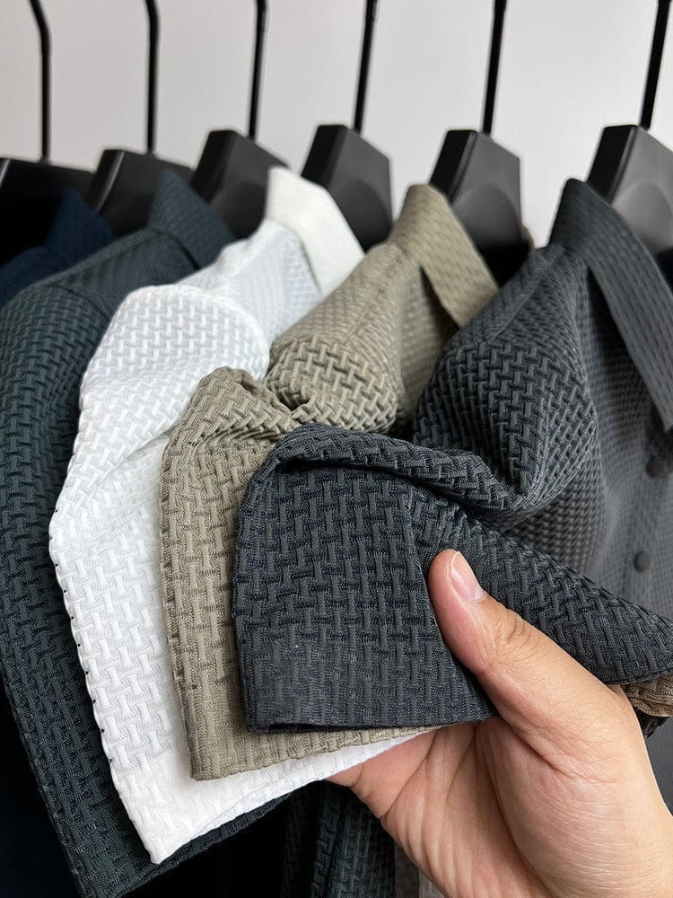 Herr Mesh Polo T-shirt