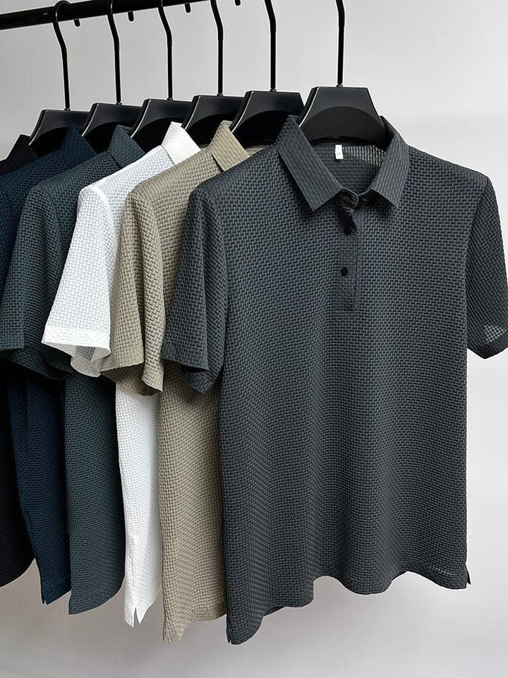 Herr Mesh Polo T-shirt