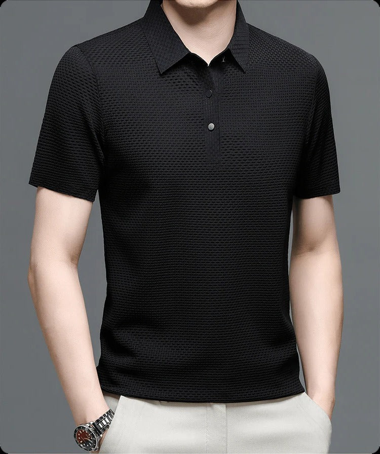 Herr Mesh Polo T-shirt