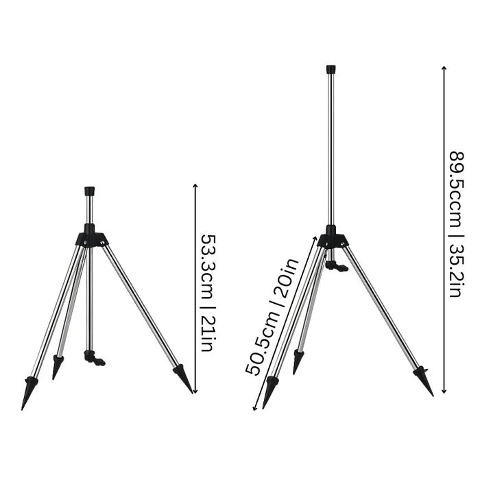 Högtrycks Roterande Tripod Sprinkler