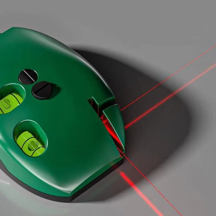 Precision Laser Nivå för Perfekta 90° Vinklar