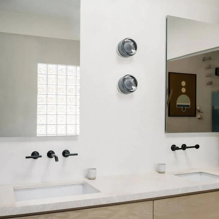 Modern Dimple Glass LED Vägglampa