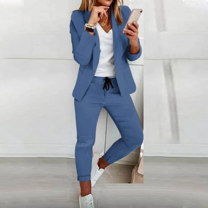 Elegant och Bekväm Blazer Set