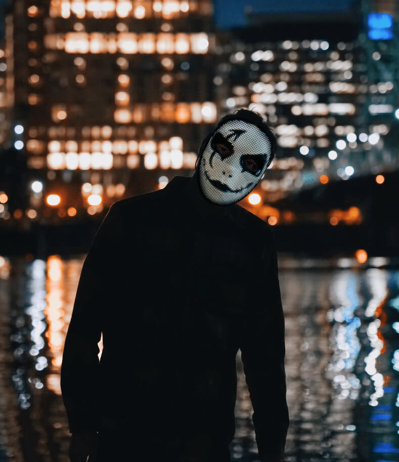 Ljus LED Smart Mask