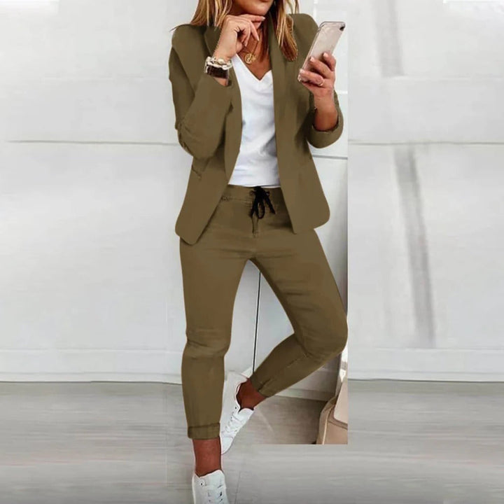 Elegant och Bekväm Blazer Set