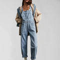 Trendig Denim Overall för kvinnor