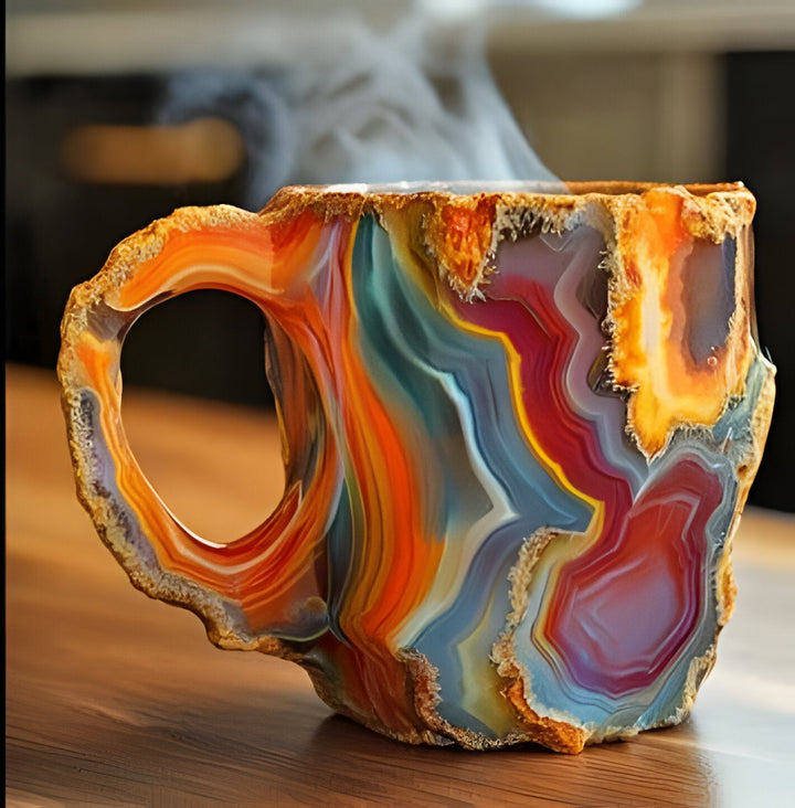 Mineral Crystal Kaffemuggar