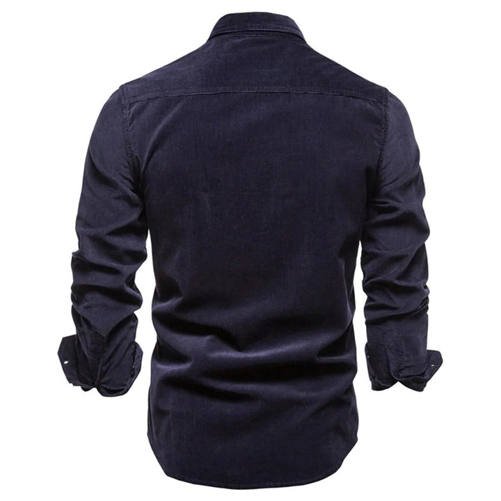 Herrens Corduroy Skjorta