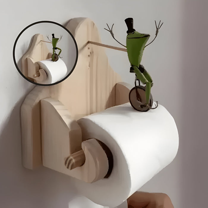 Frog Rider | Toalettpappershållare