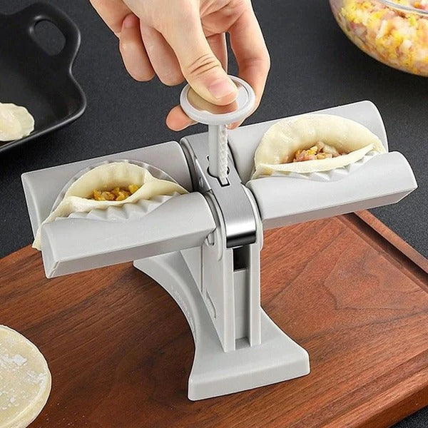 Dubbelhuvud automatisk dumplingsform