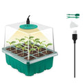 Hushåll Ny Barnkammarpott Med Lampa - Plantfröstartbricka med Växtljus
