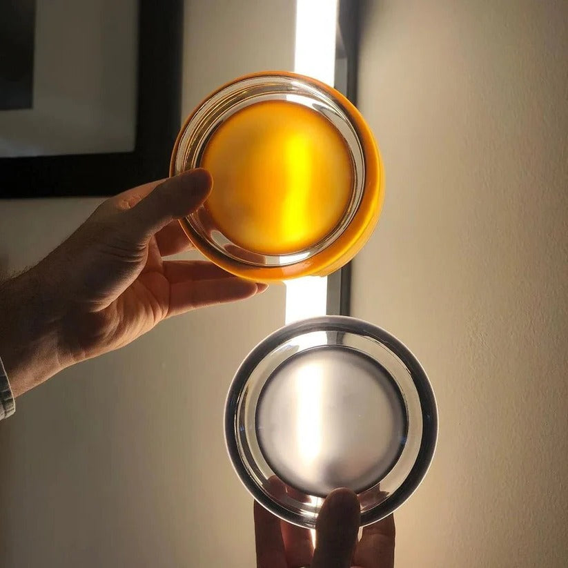 Modern Dimple Glass LED Vägglampa