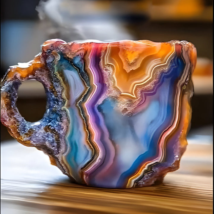 Mineral Crystal Kaffemuggar