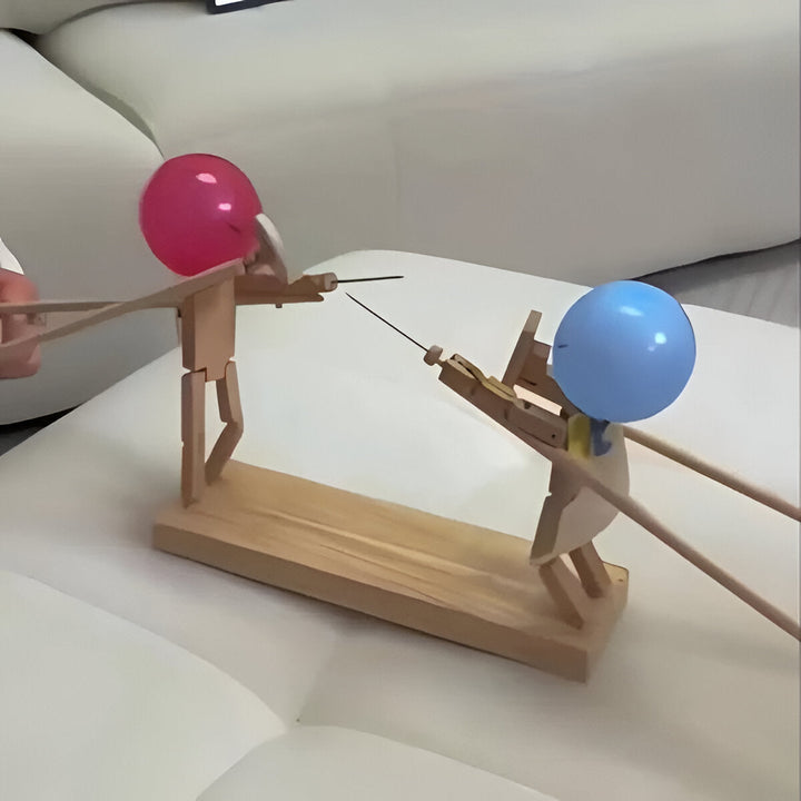 Trägrinddockor spel