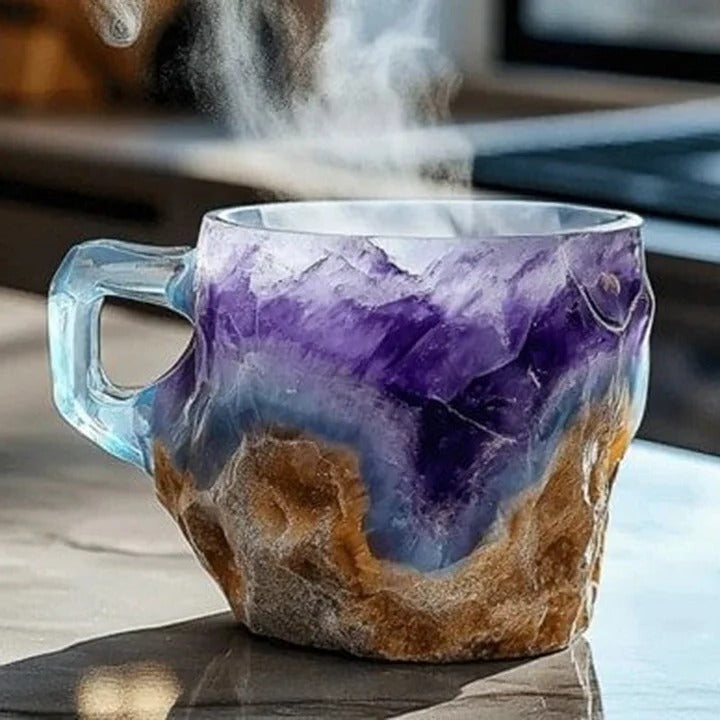 Mineral Crystal Kaffemuggar