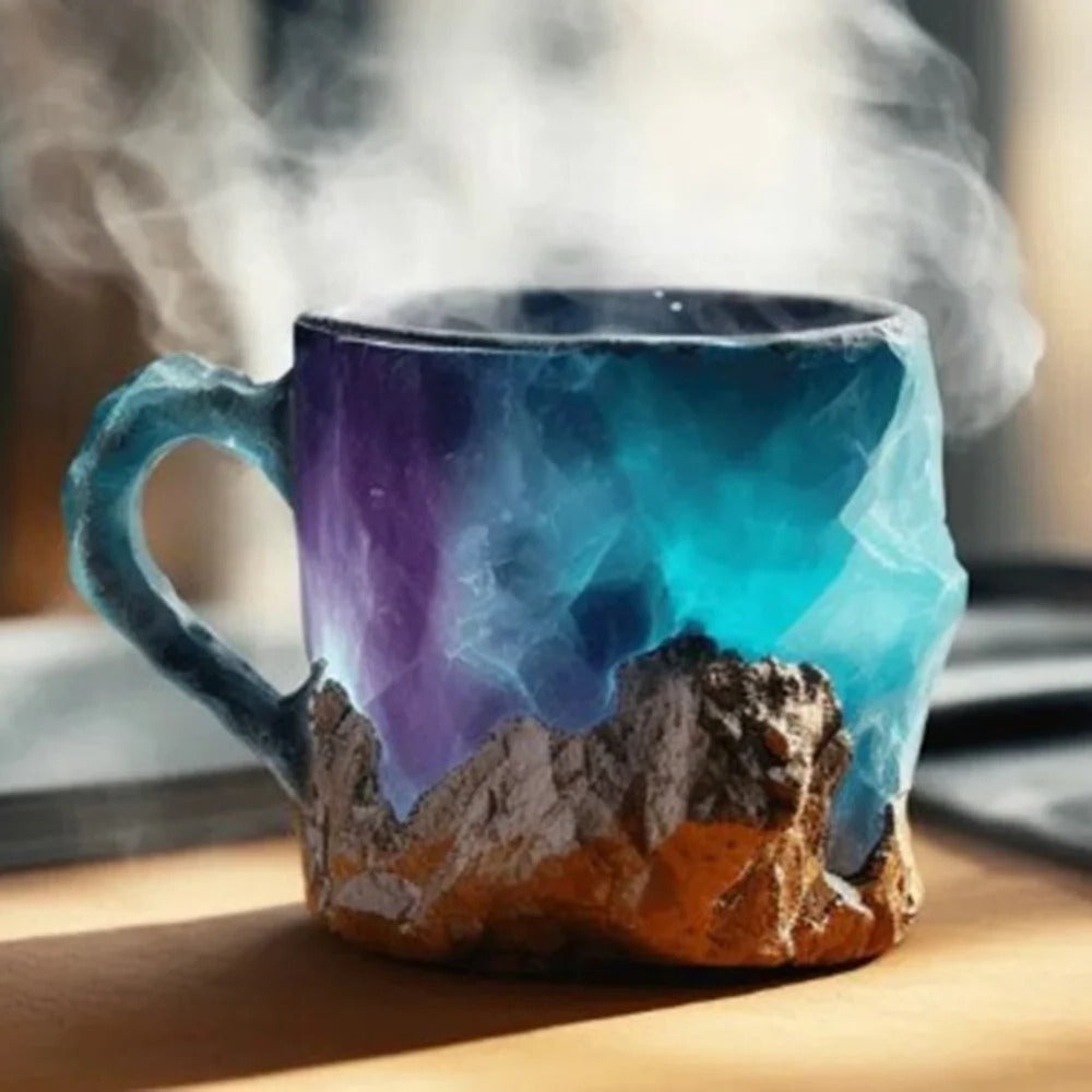 Mineral Crystal Kaffemuggar