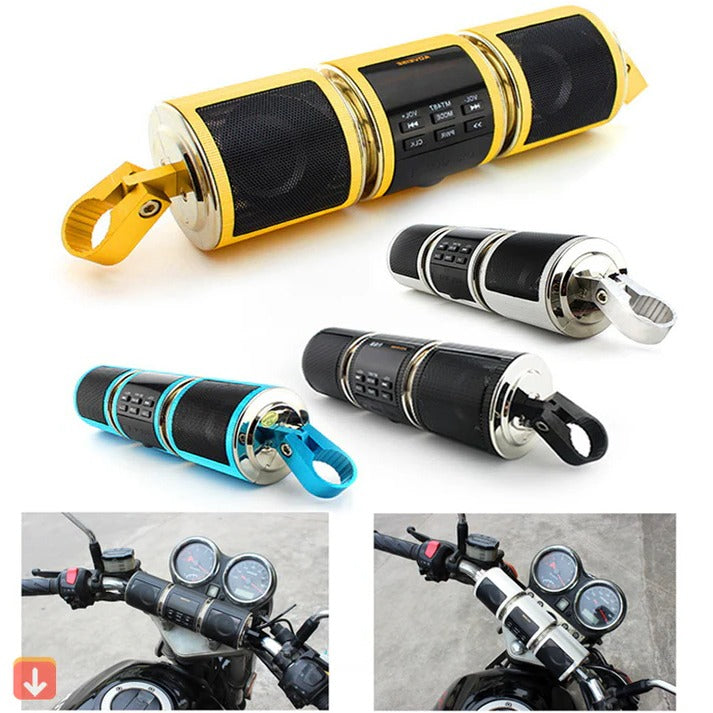 Motorcykel Bluetooth-högtalare med FM-radio