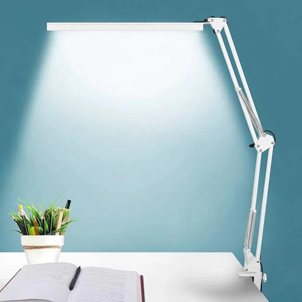 LED Skrivbordslampa med Klämma