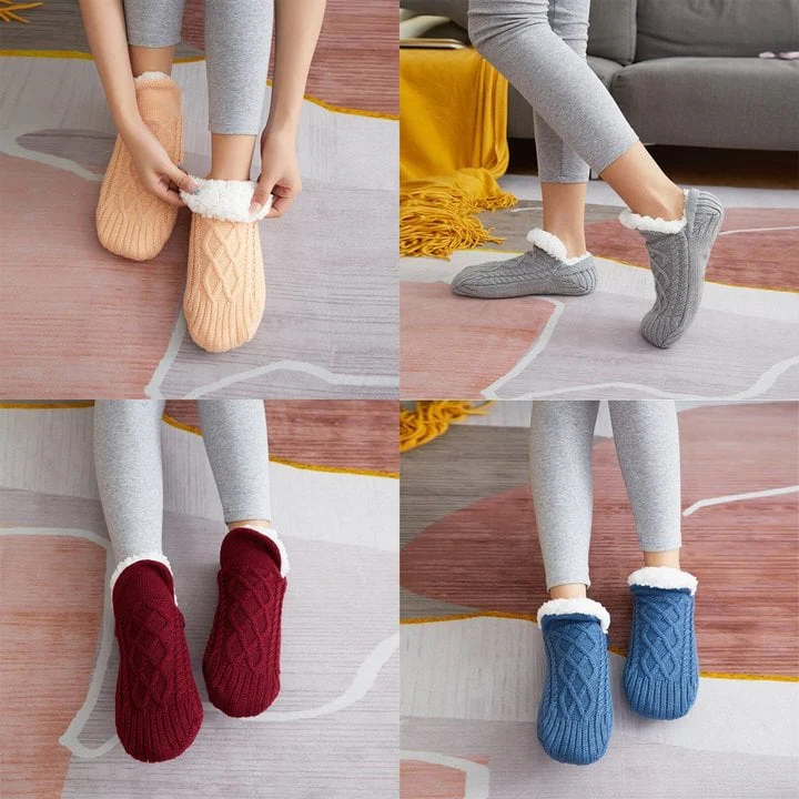 Inomhus Halkfria Termosockor