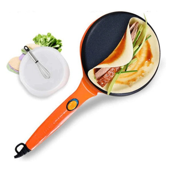 Snabb Prep Non-Stick Crepe Maker Griddle Pan Maskin