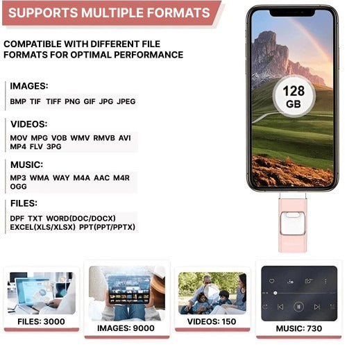 USB Flash-enhet för iPhone och Android