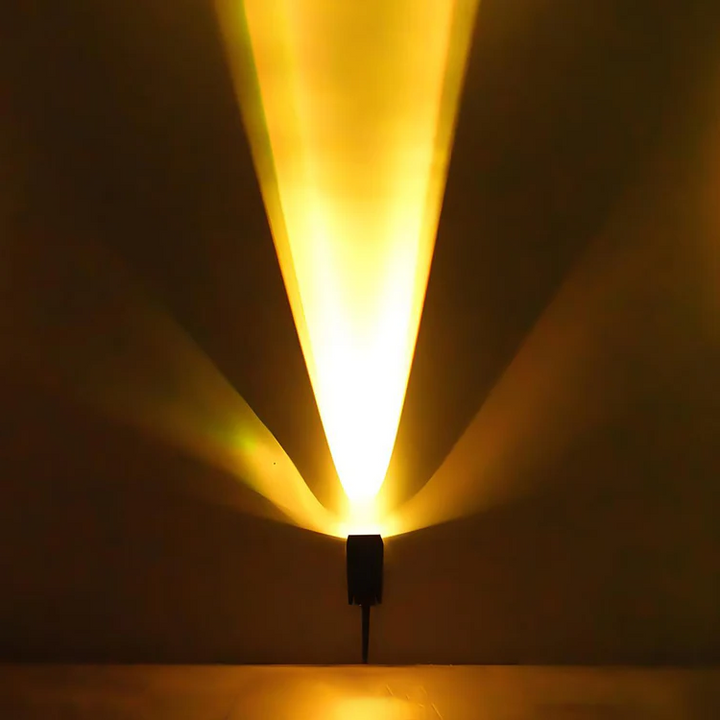 Vattentät LED Solarbelysning Multi-zoom Spot Light Landskapsbelysning RGB