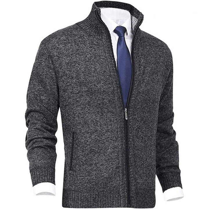 Stilren Zip-up Väst För Män