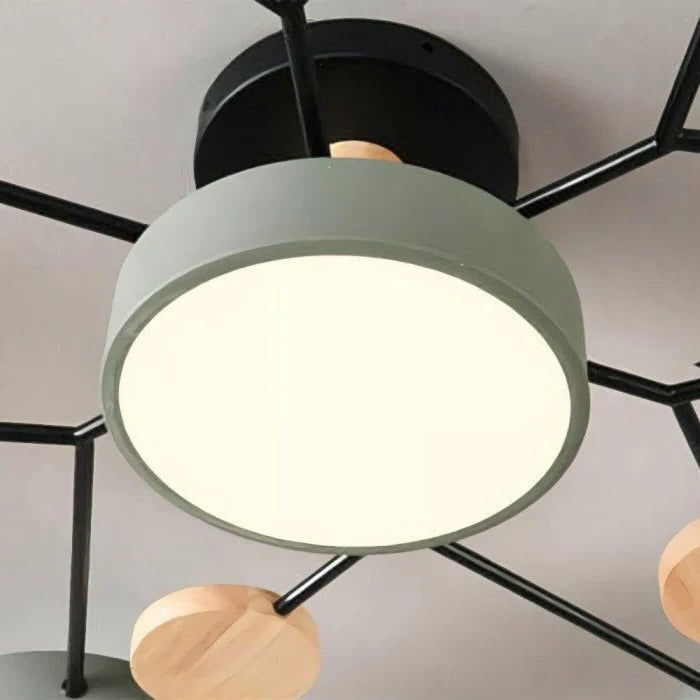 Taklampa - Grenformad Design, Stilig &amp; Hållbar med LED-teknik