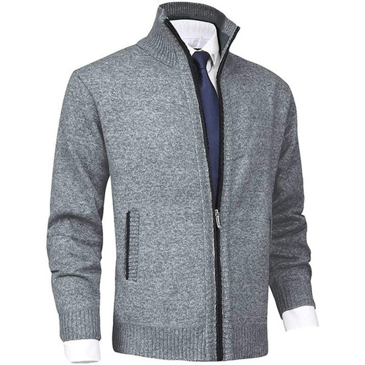 Stilren Zip-up Väst För Män