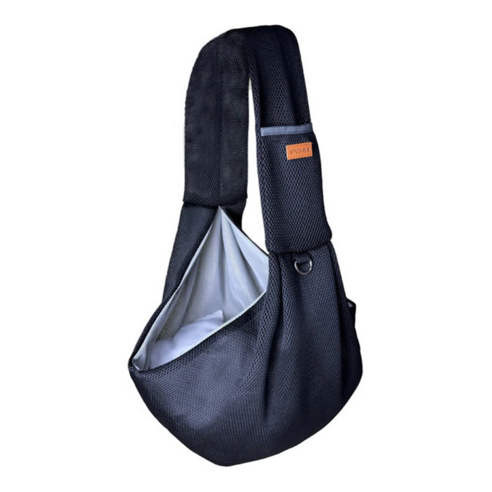 Lättviktig &amp; Andningsbar Crossbody Hundslingaxelväska