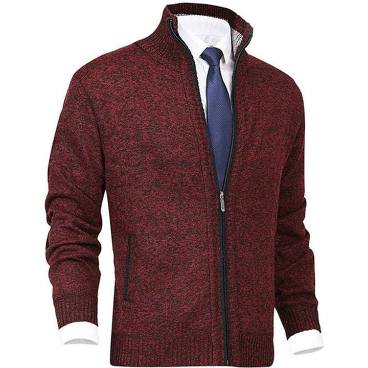 Stilren Zip-up Väst För Män