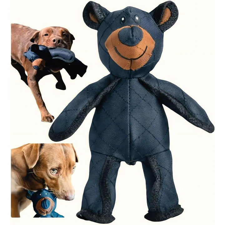 Indestructible &amp; Interactive Bear Dog Toys For Heavy Chewers