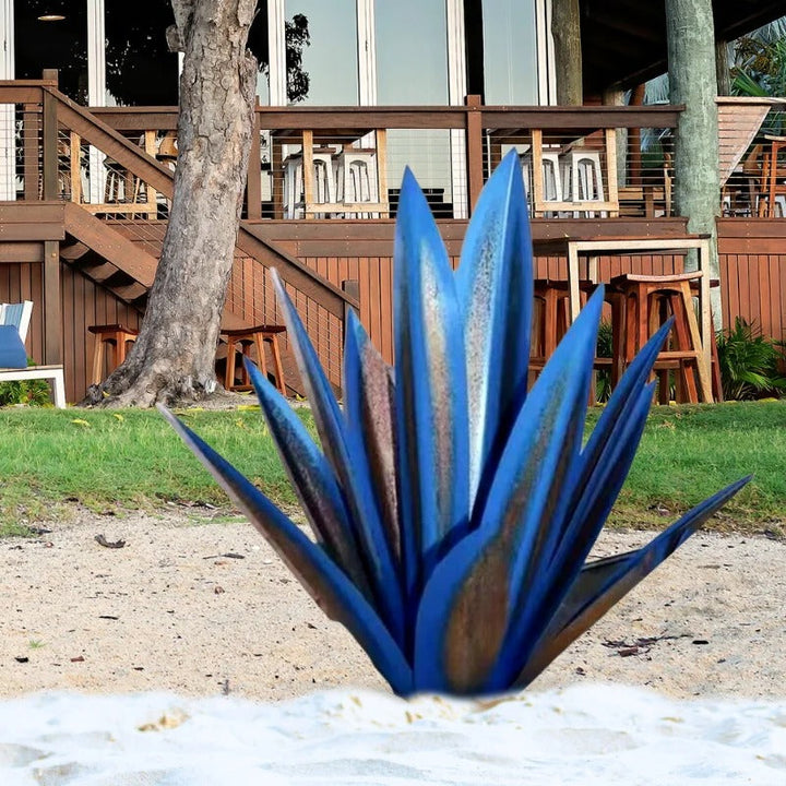 Agave Americana Metall Dekorativ Växt