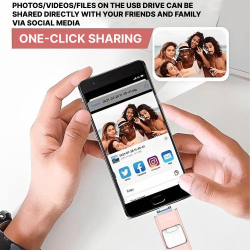 USB Flash-enhet för iPhone och Android
