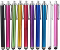 Universell pekskärm stylus med mjuka gummispetsar - 10 st