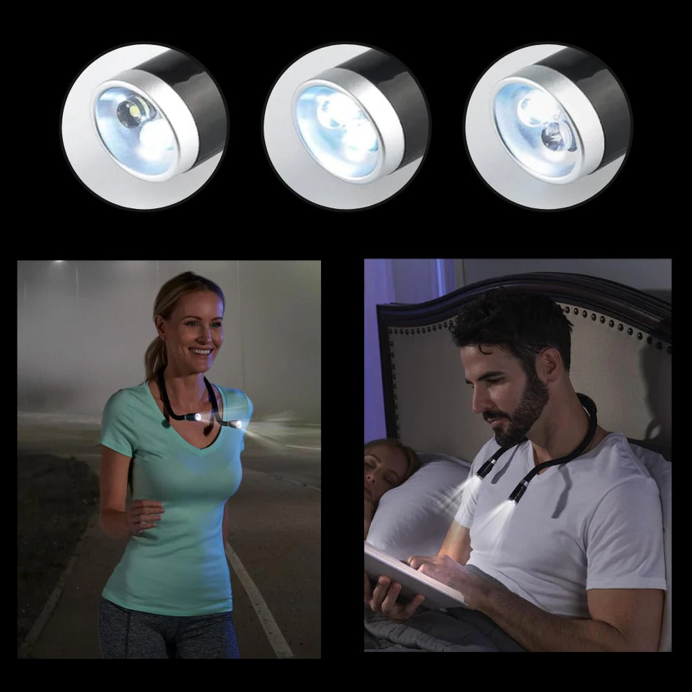 LED Nacklampa för Läsning