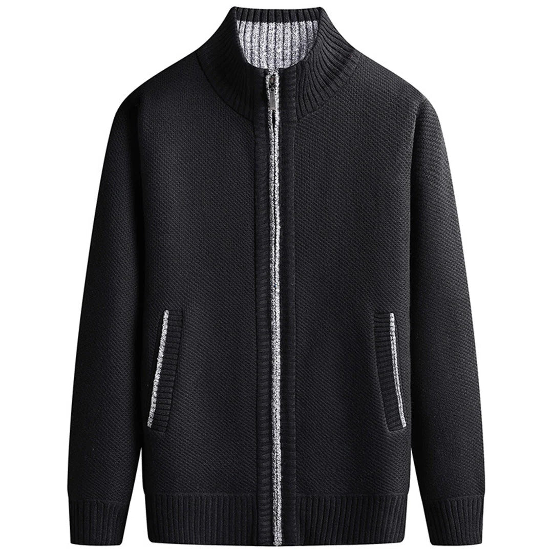 Stilren Zip-up Väst För Män